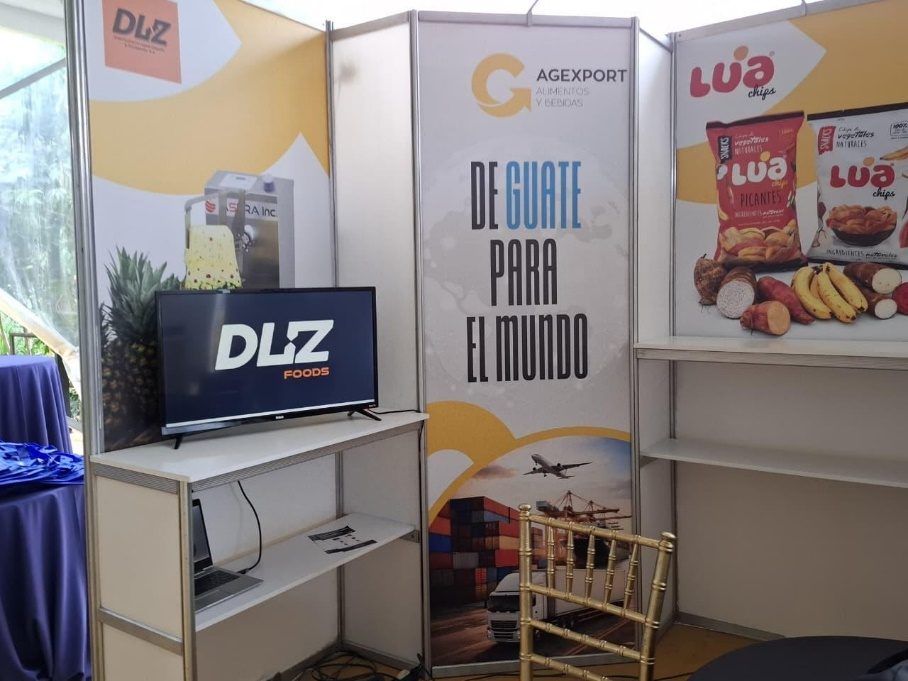 Stand de DLZ en AGRITRADE Expo & Conference 2026 en Antigua Guatemala
