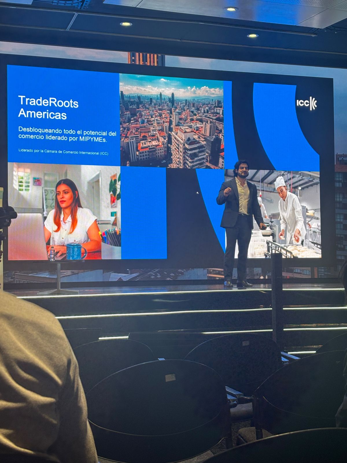 Presentación de TradeRoots Americas de la Cámara de Comercio Internacional (ICC)